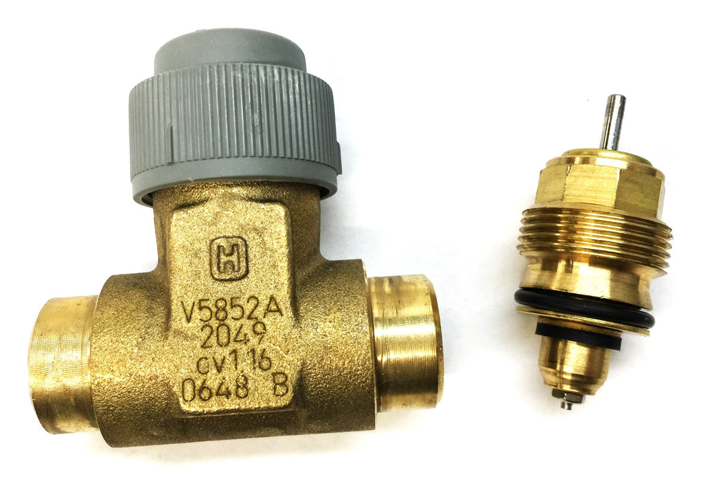 Honeywell 1/2" Two-Way Sweat Valve V 5852 A 2049 (V5852A2049) NOS