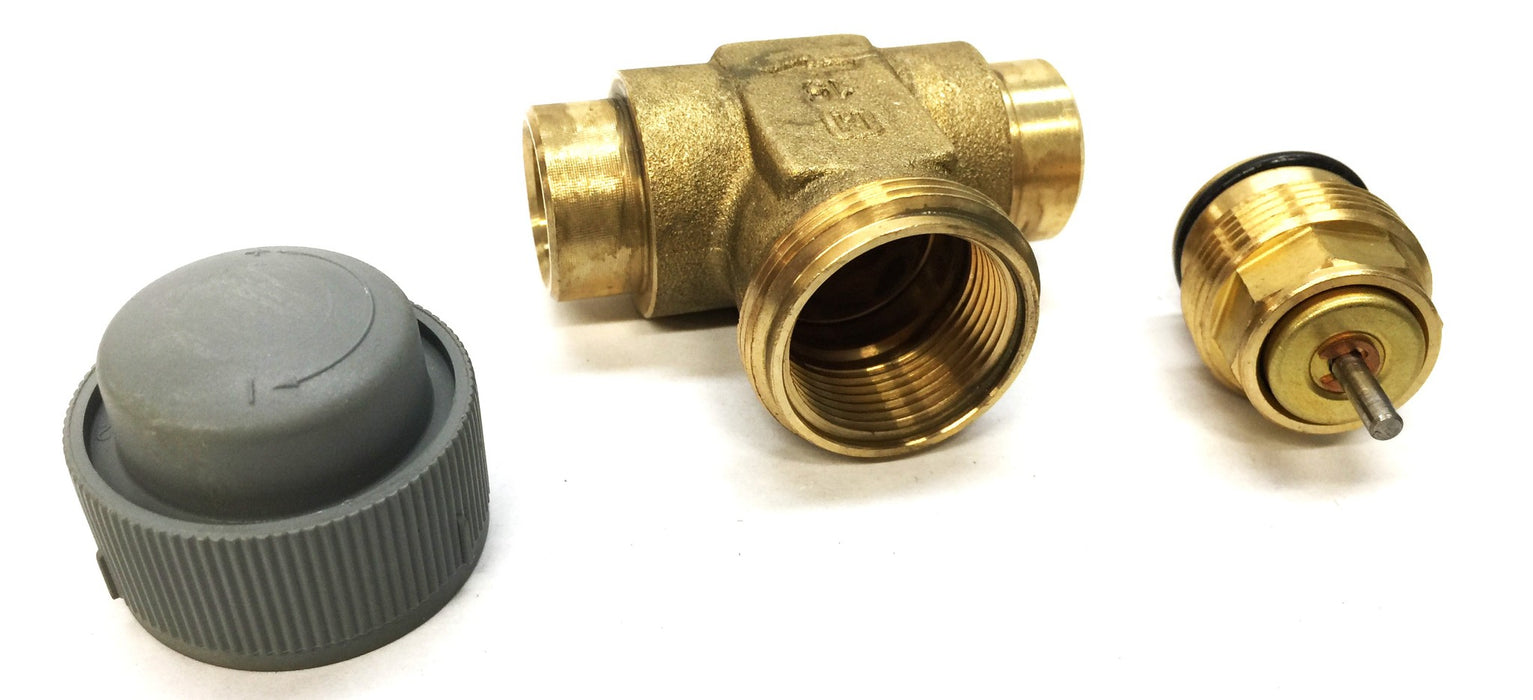 Honeywell 1/2" Two-Way Sweat Valve V 5852 A 2049 (V5852A2049) NOS