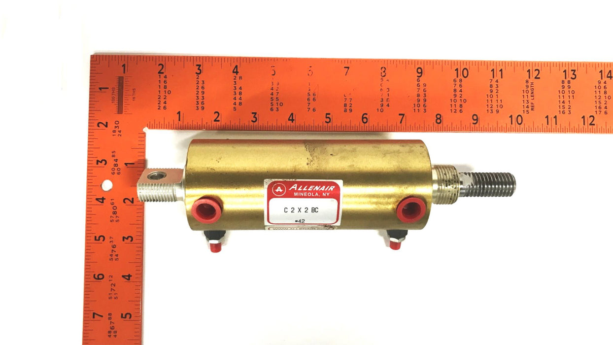 Allenair Pneumatic Cylinder C2X2BC-42 NOS