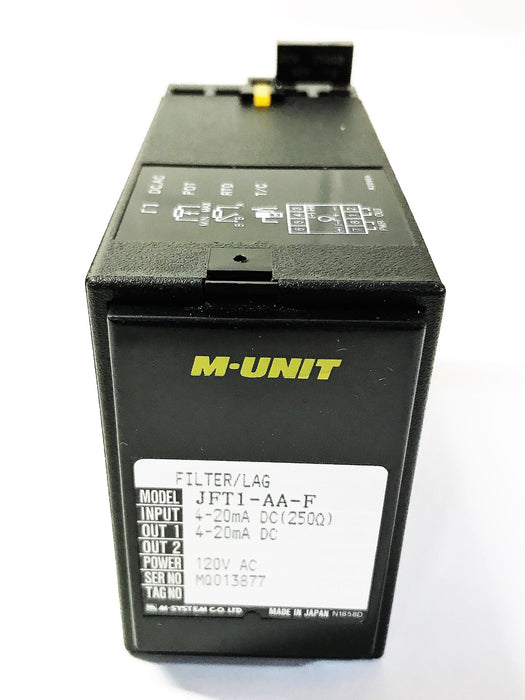 M-System M-Unit Filter/Lag Control JFT1-AA-F NOS