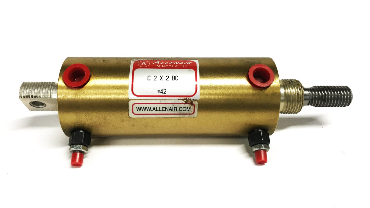 Allenair Pneumatic Cylinder C2X2BC-42 NOS