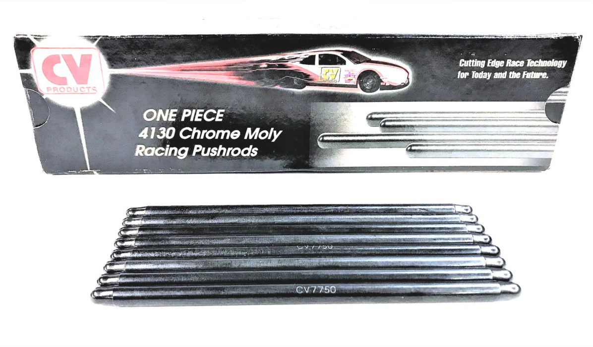 CV PRODUCTS PUSHRODS 7-3/4" LONG 7/16" OD CV7750 [LOT OF 8] NOS