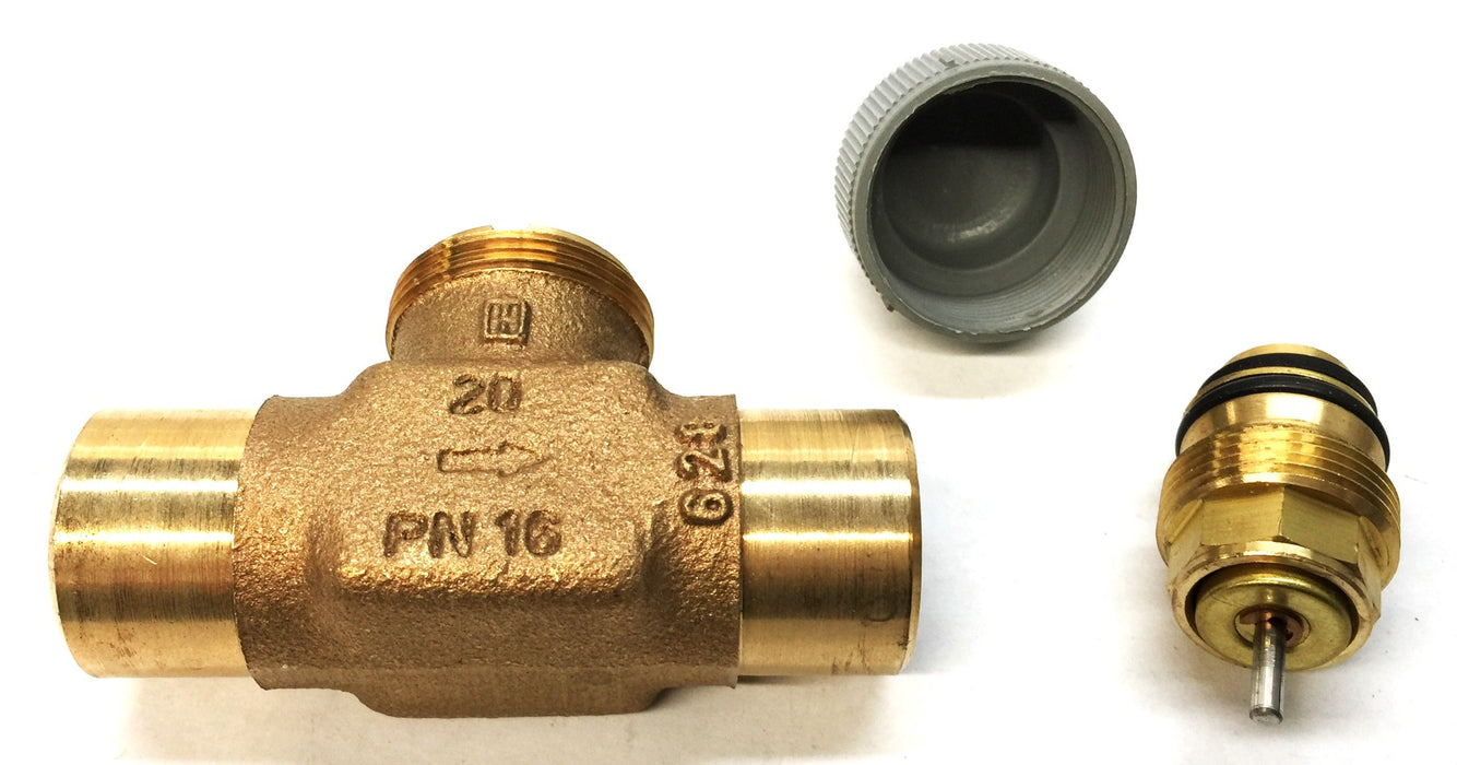 Honeywell 3/4" Two-Way Sweat Valve V 5852 A 2072 (V5852A2072) NOS
