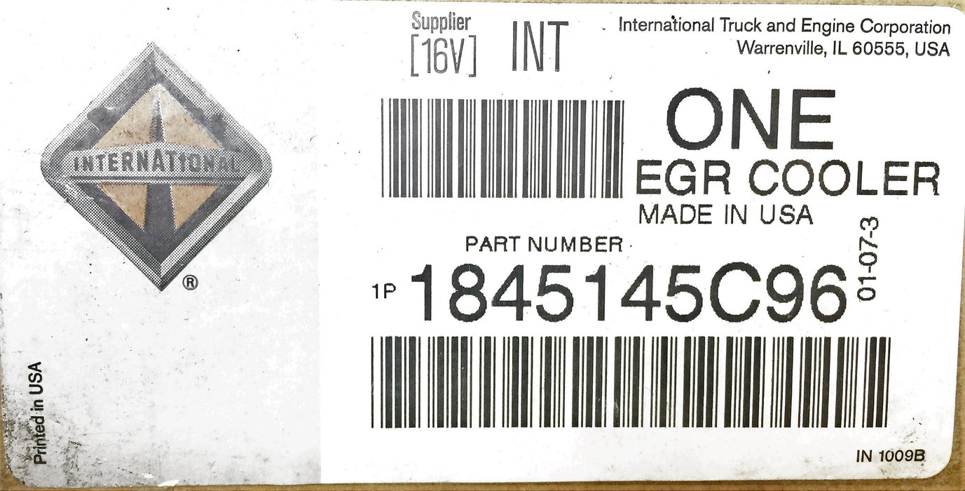 International\Navistar EGR Cooler OEM 1845145C96 NOS