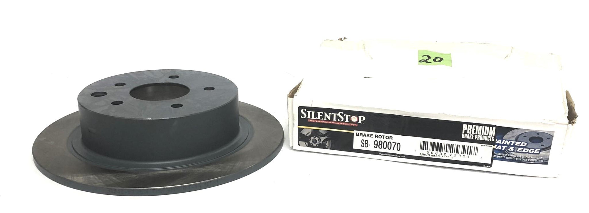 Silent Stop Rear Brake Disc Rotor SB-980070 NOS