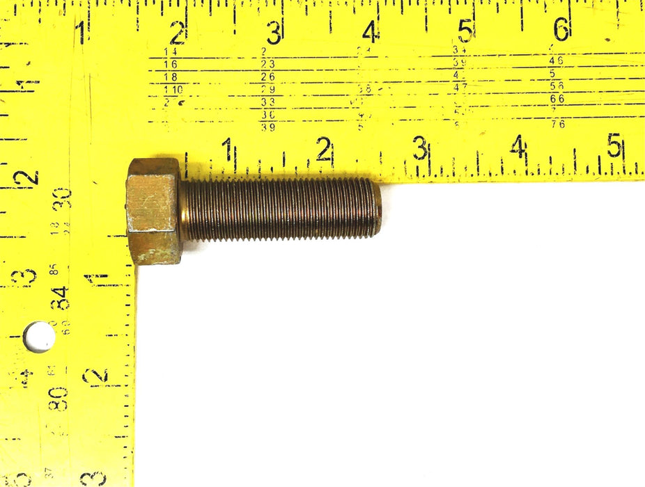 Unbranded 2-3/8 Inch OAL 5/8 Inch OD 32 Thread Hex Head Bolt L9 [Lot of 3] NOS