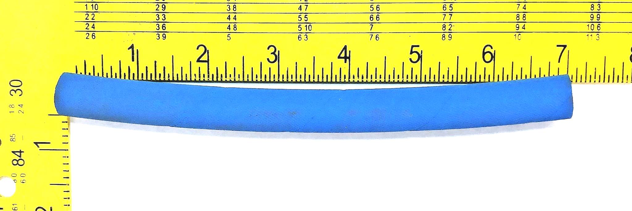 AEROQUIP BLUE TEXTILE LOW PRESSURE HOSE 3/8" ID 29" TOTAL(3PCS) FC332-06 NOS