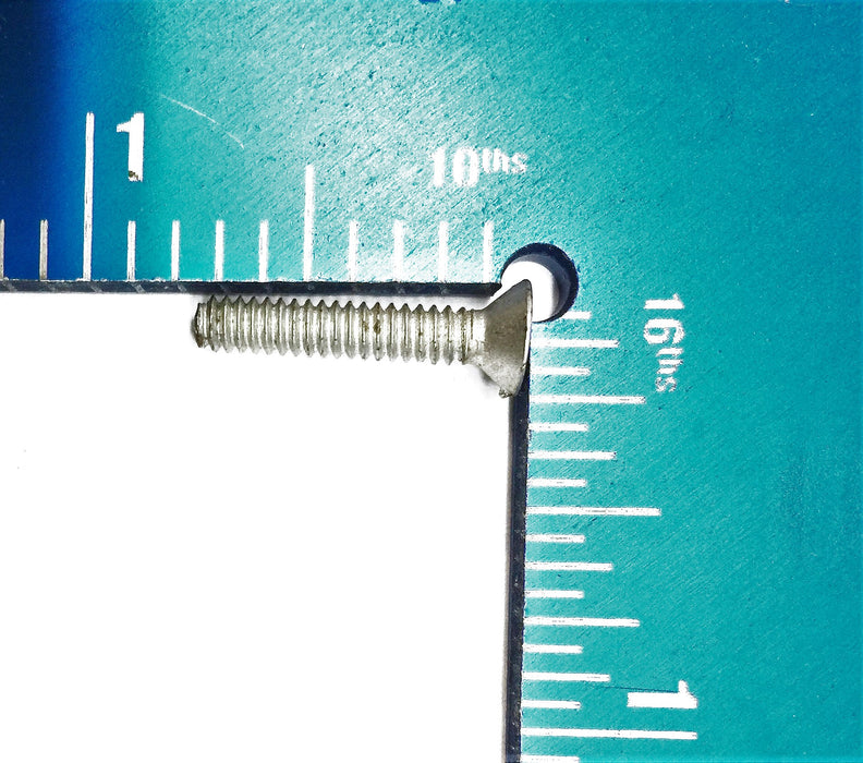 Atlas Bolt and Tool 6/32 X 3/4" Slotted Flat Machine Screw 5305-244 (248pcs) NOS