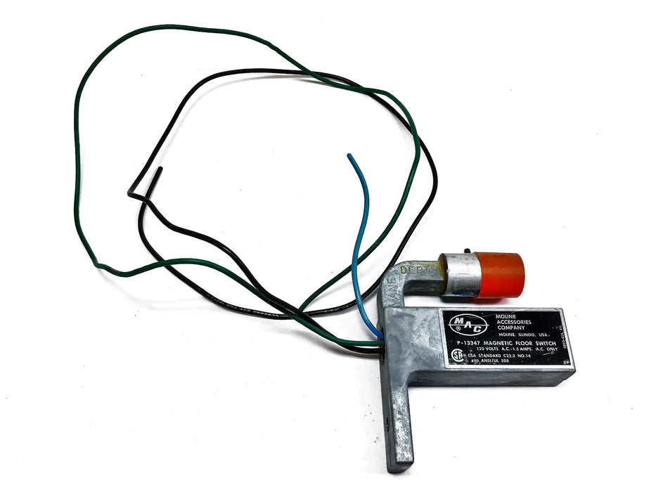 Moline Magnetic Floor Switch P-13347 USED