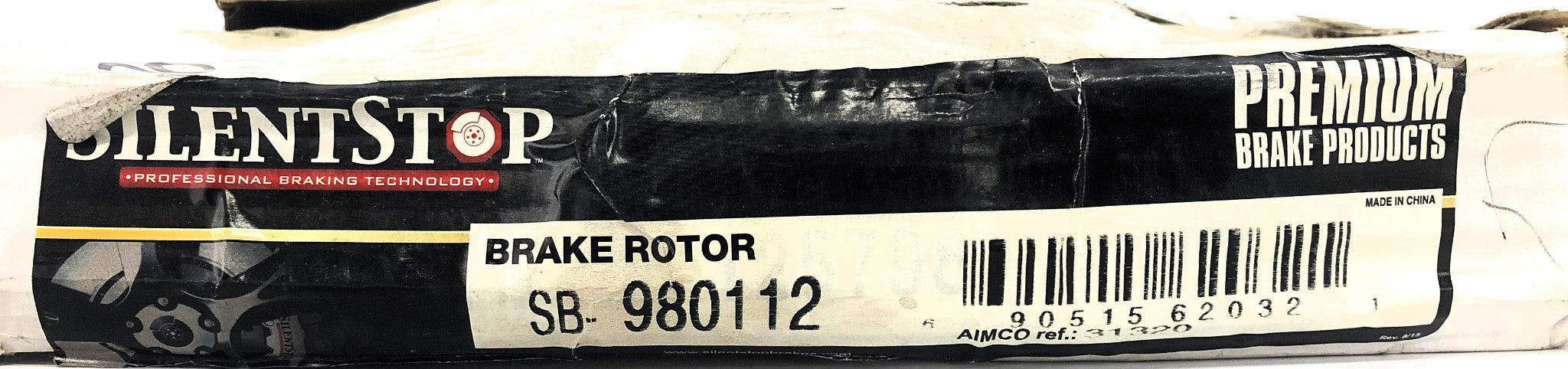 Silent Stop Front Brake Disc Rotor SB-980112 NOS