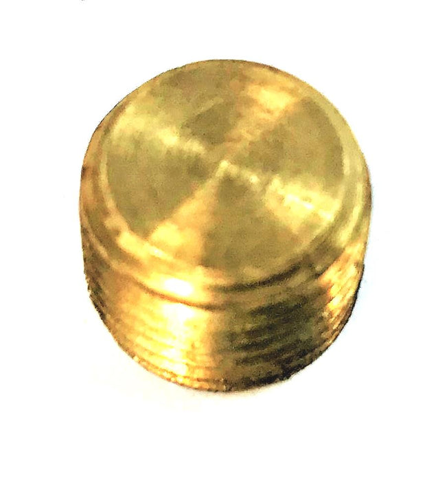 UNBRANDED 1/4" BRASS BARSTOCK HEX PLUG [LOT OF 5] NOS