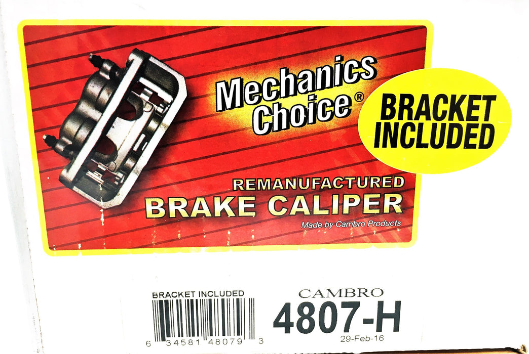 Mechanic's Choice Cambro Brake Caliper 4807-H REMANUFACTURED