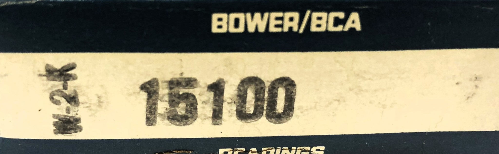 Bower/BCA NTN Tapered Roller Bearing Cone 15100 (4T-15100) [Lot of 3] NOS