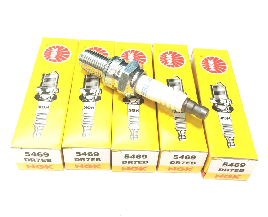 NGK Spark Plug DR7EB (5469) [Lot of 5] NOS