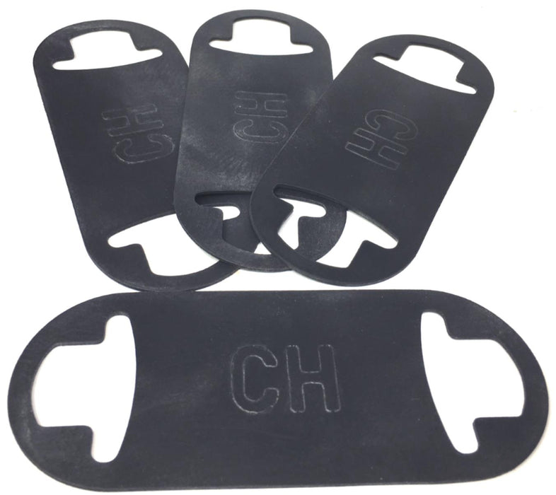Crouse Hinds GASK574 1Â¼" Neoprene Cover Gasket Form 7 Conduit Body LOT OF 4, NOS