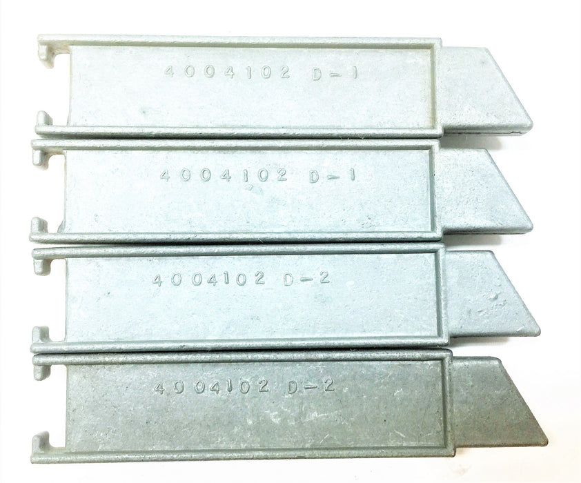 UNBRANDED Metal Left-Hand Bolt Latch 65332-2 (4004102) [Lot of 4] NOS