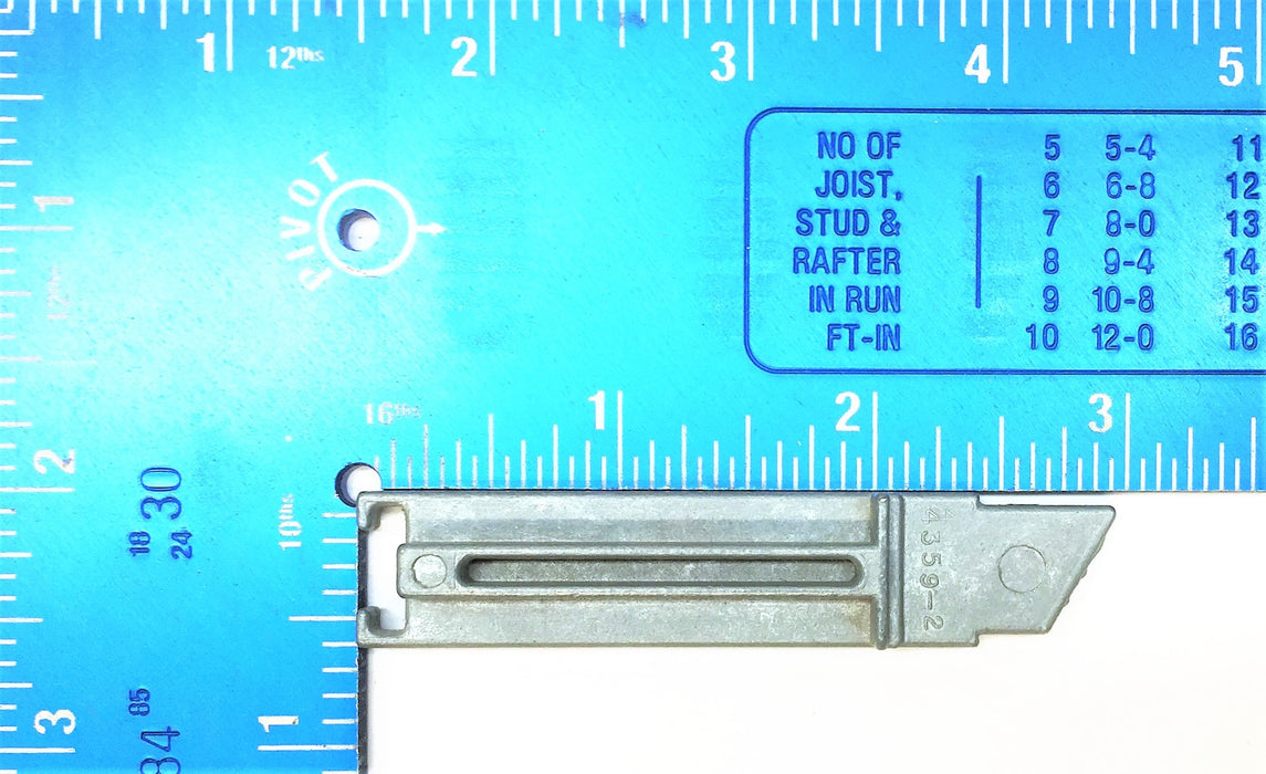 UNBRANDED Metal Left-Hand Bolt Latch 65332-2 (4004102) [Lot of 4] NOS