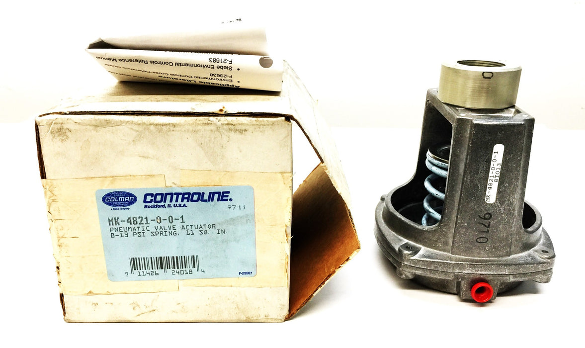 Barber Colman/Controline Pneumatic Valve Actuator Spring MK-4821-0-0-1 NOS