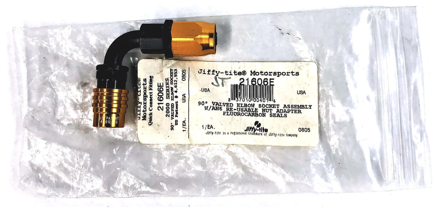 JIFFY-TITE 90 DEGREE ELBOW SOCKET ASSEMBLY 21606E NOS
