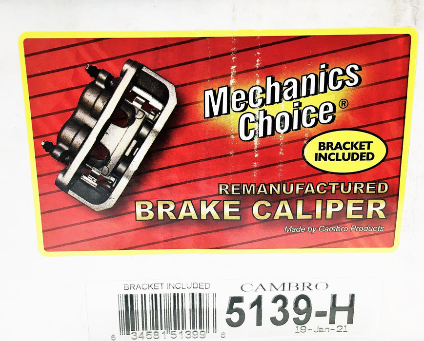 Mechanic's Choice Cambro Brake Caliper 5139-H REMANUFACTURED