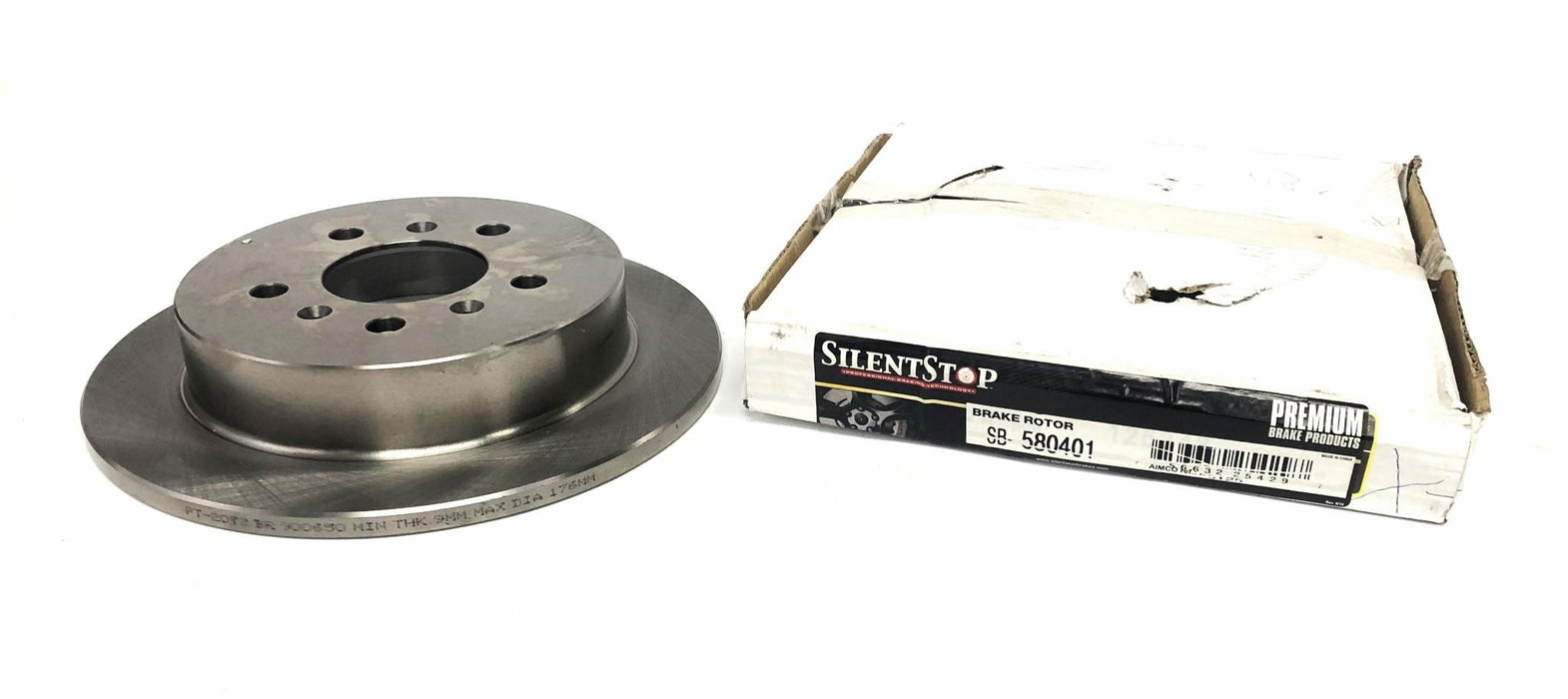 Silent Stop Rear Brake Disc Rotor SB-580401 NOS