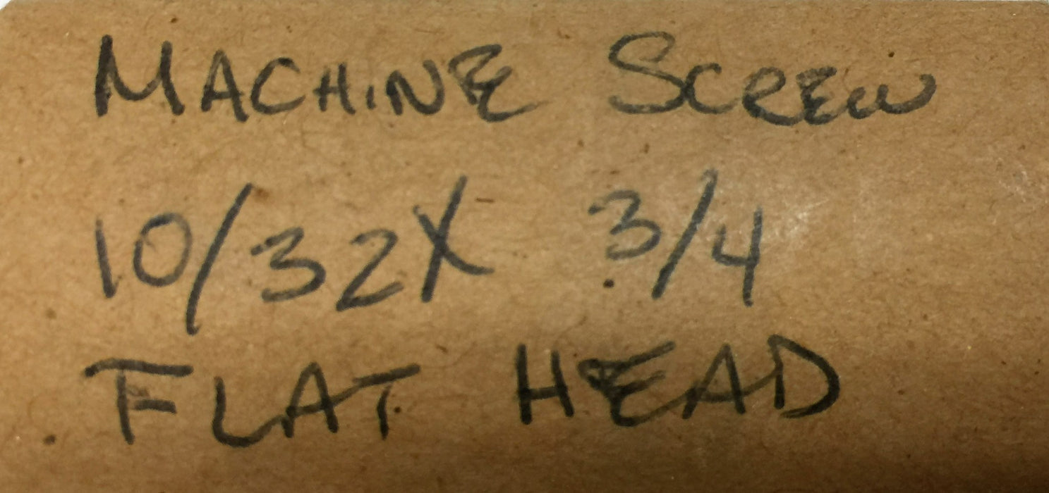 Unbranded 10/32 X 3/4" Flathead Machine Screw 5305-298 (200pcs) NOS