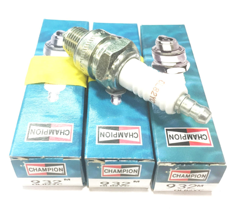 Champion Marine Spark Plug 932M [Lot of 3] NOS