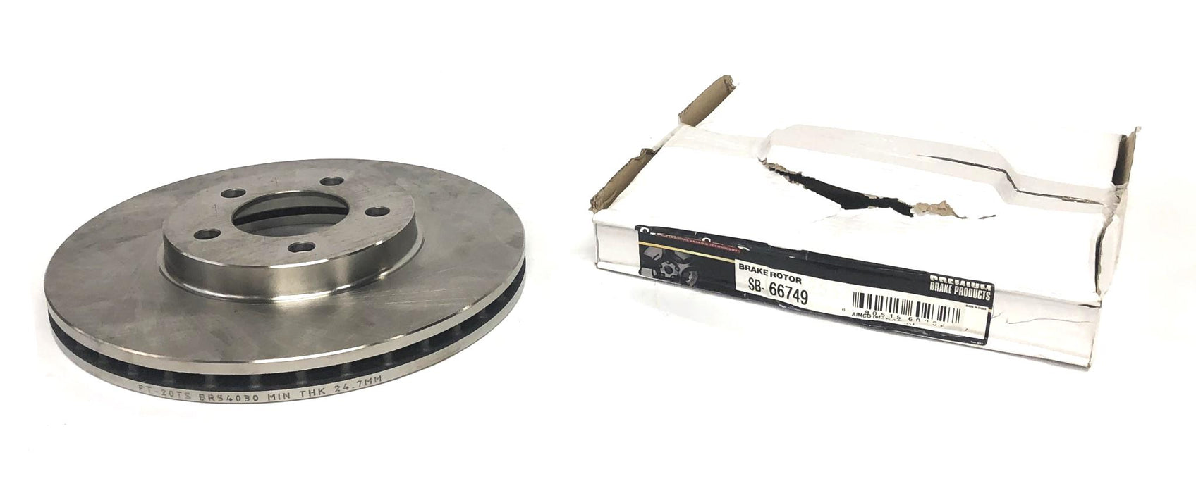 Silent Stop DuraGo Front Brake Disc Rotor SB-66749 (BR54030) NOS