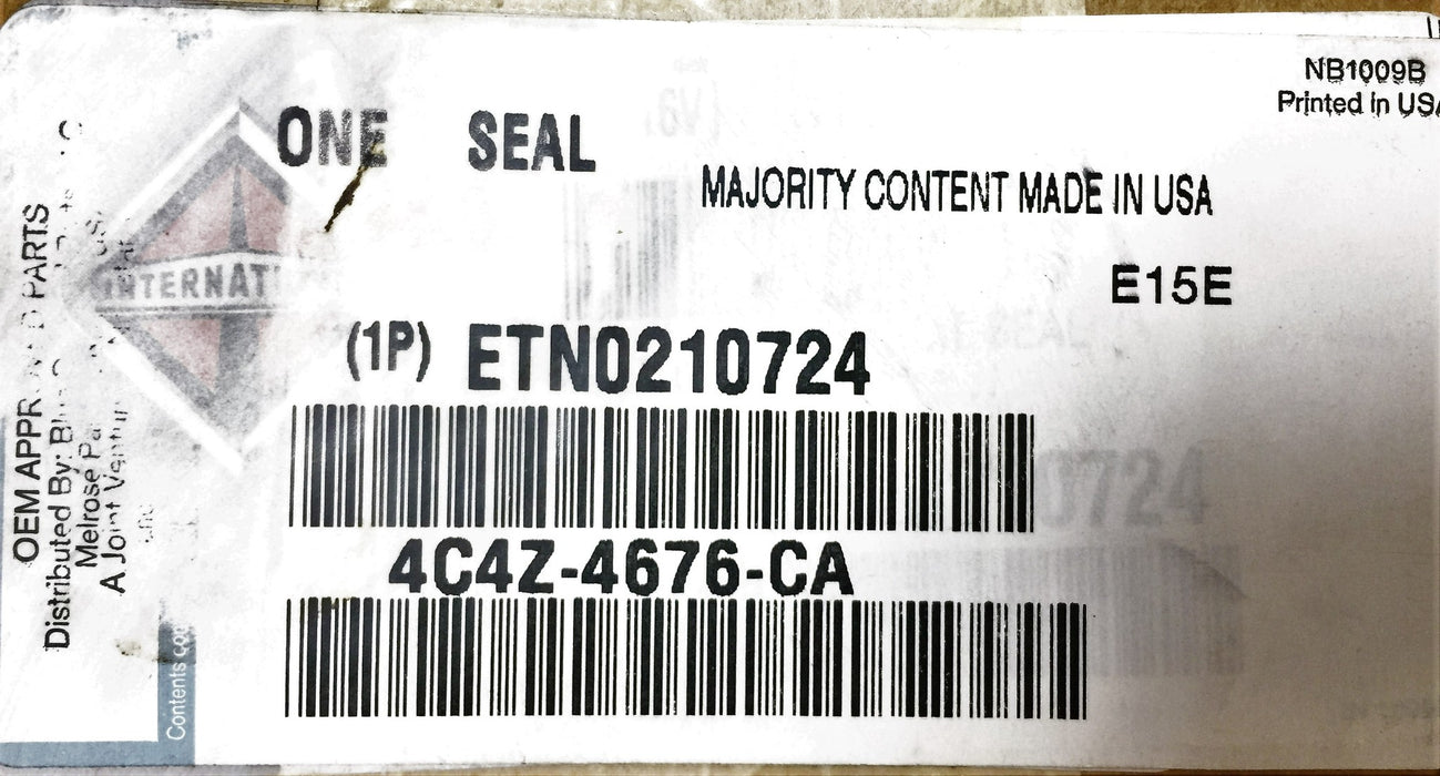 International/Navistar Seal OEM ETN0210724 NOS