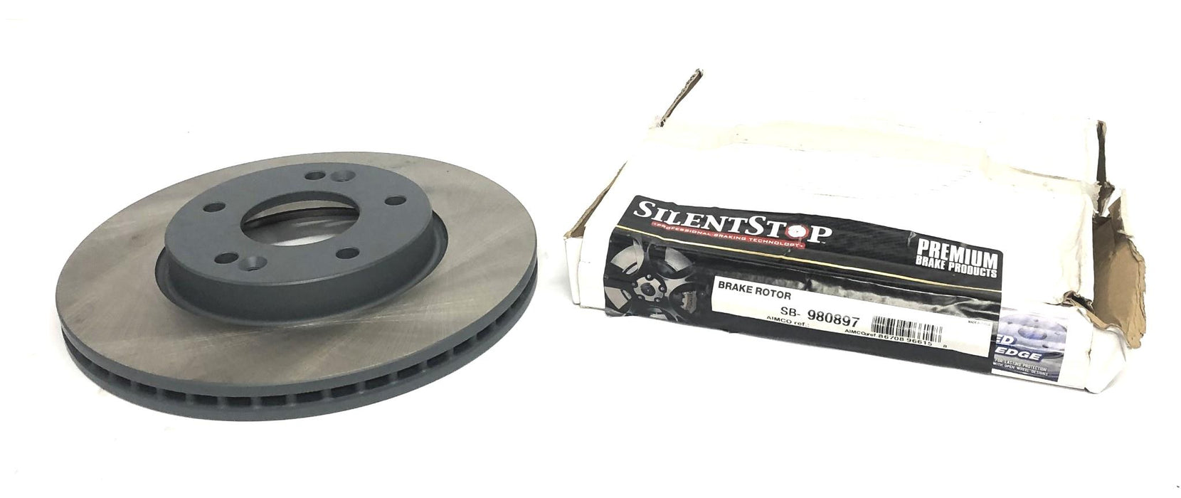 Silent Stop Front Brake Disc Rotor SB-980897 NOS