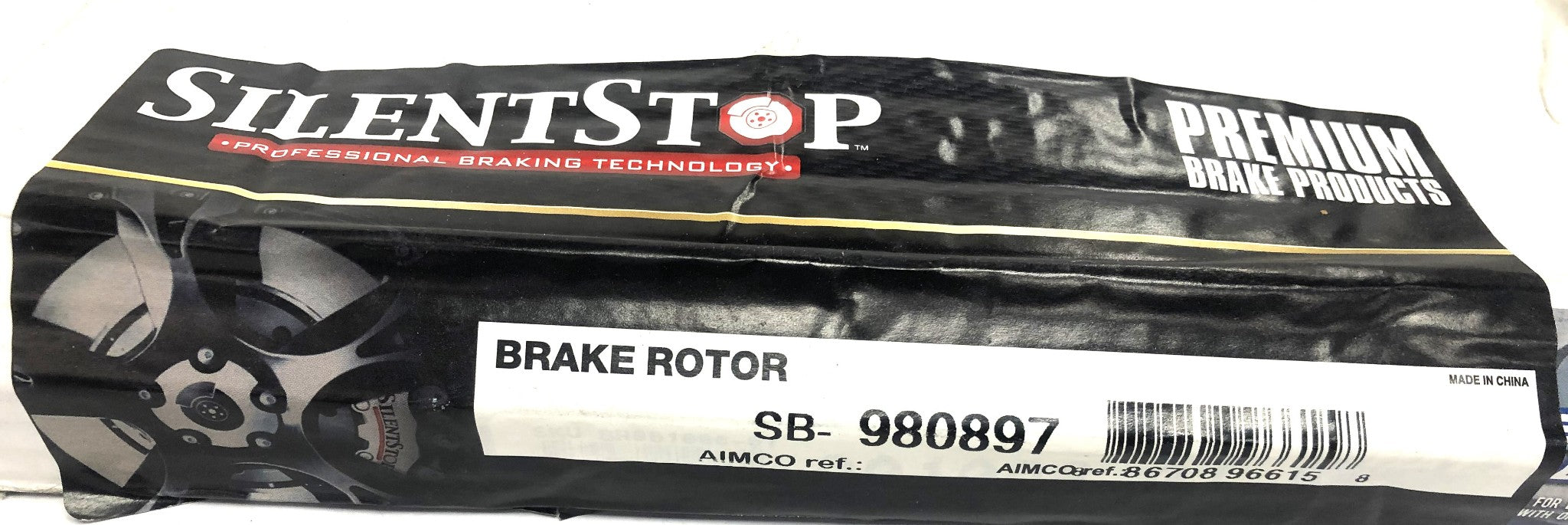 Silent Stop Front Brake Disc Rotor SB-980897 NOS