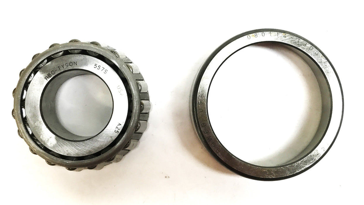 Tyson/Bower Tapered Roller Bearing Cone and Cup Set 557S/552A MOS