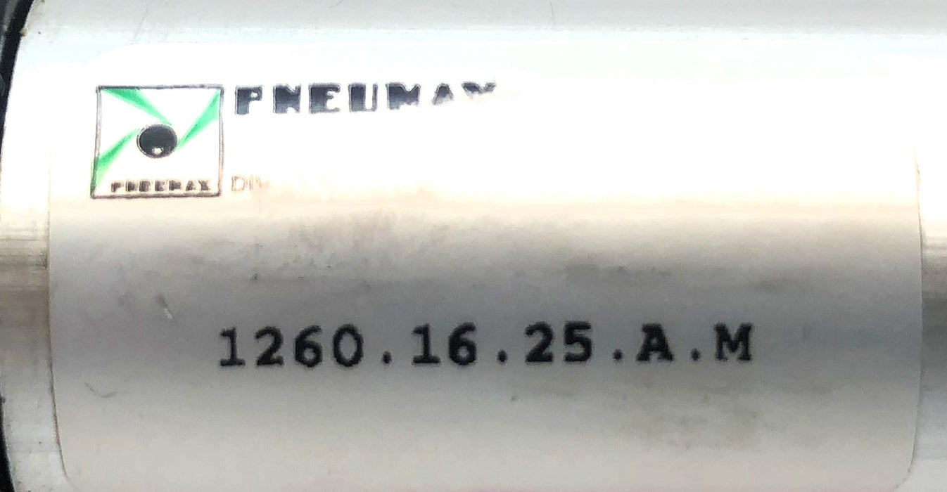 Pneumax Pneumatic Cylinder 1260.16.25.A.M USED