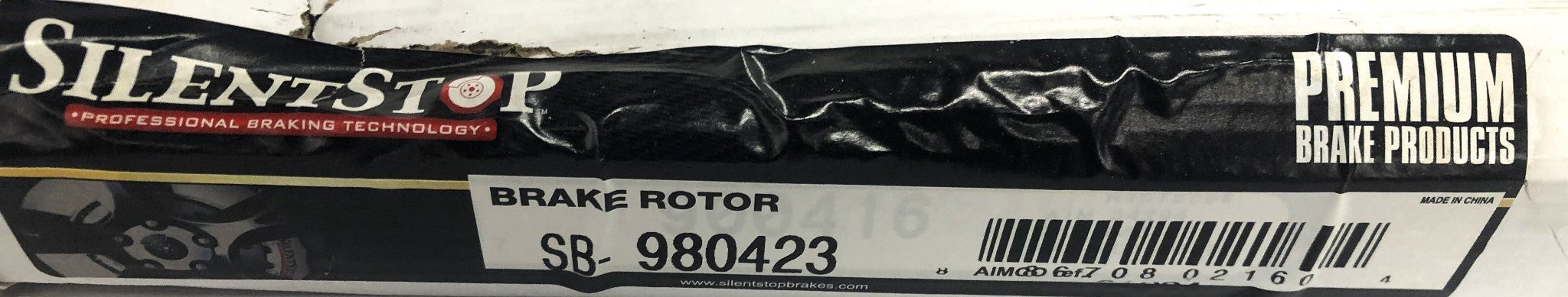 Silent Stop DuraGo Rear Brake Disc Rotor SB-980423 (BR900416) NOS