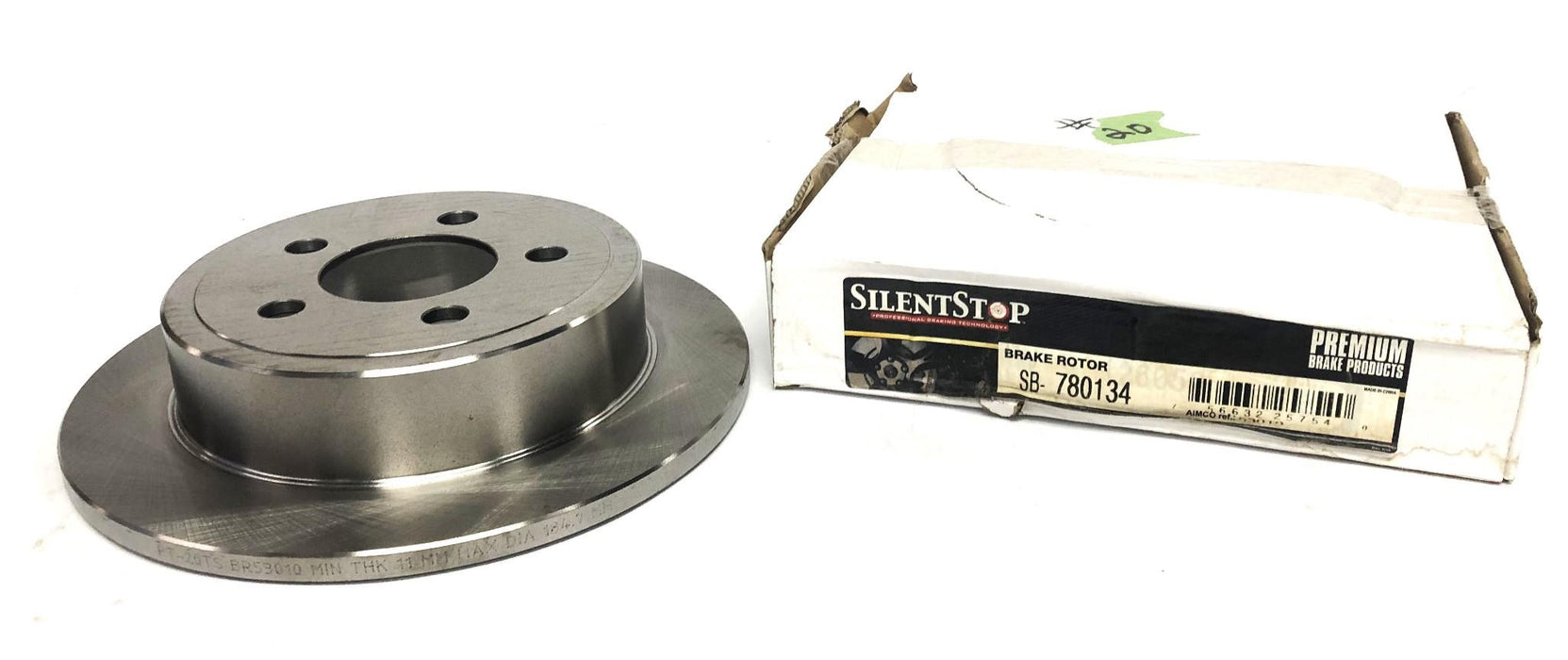 Silent Stop DuraGo Rear Brake Disc Rotor SB-780134 (BR53010) NOS
