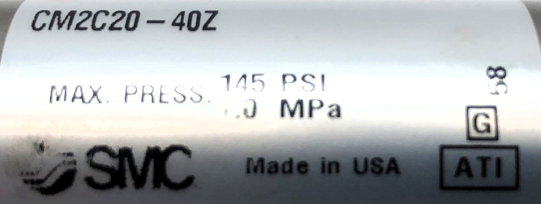 SMC Round Body Pneumatic Cylinder CM2C20-40Z NOS