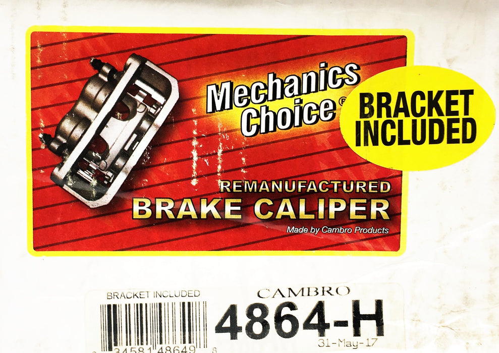 Mechanic's Choice Cambro Brake Caliper 4864-H REMANUFACTURED