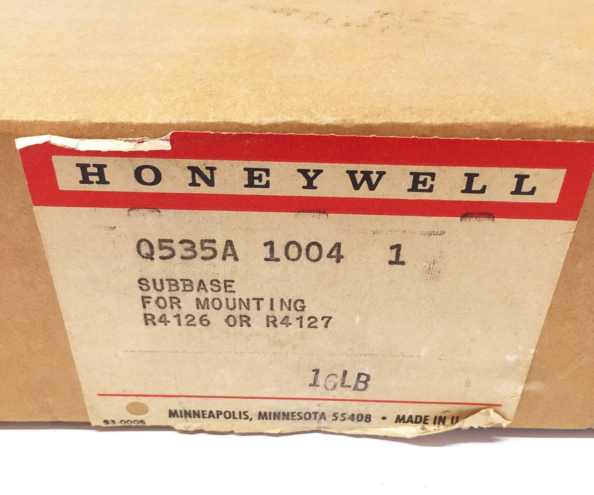 Honeywell Sub Base Assembly Q535A1004 NOS