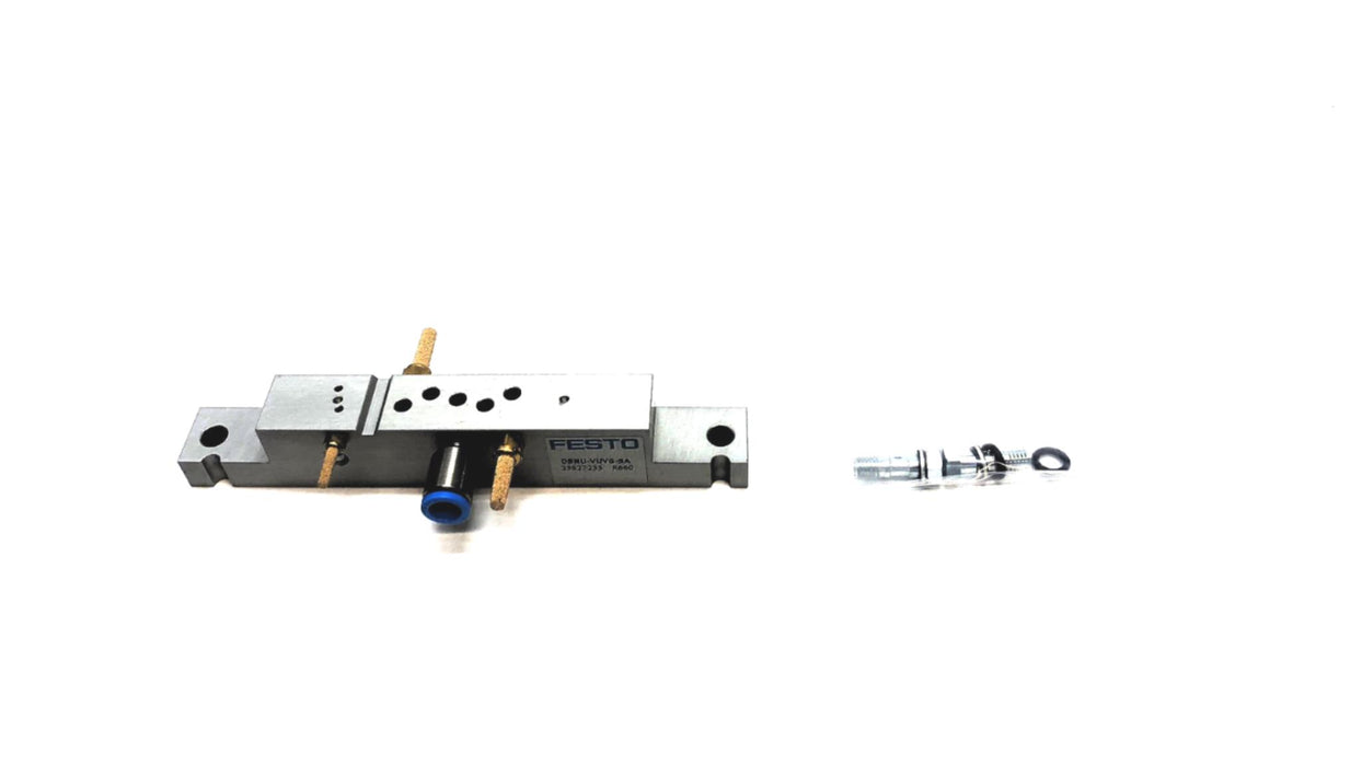 Festo Sub-Base Assembly For Pneumatic Cylinder DSNU-VUVG-SA NOS