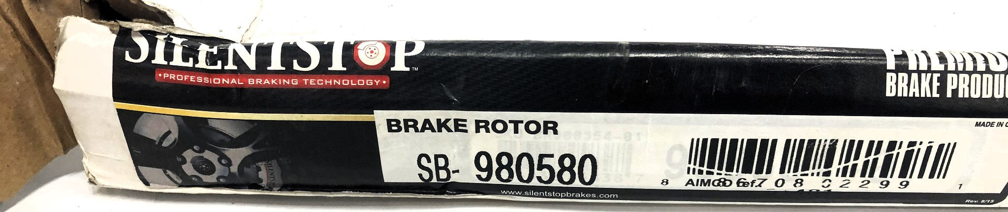 Silent Stop Front Brake Disc Rotor SB-980580 NOS