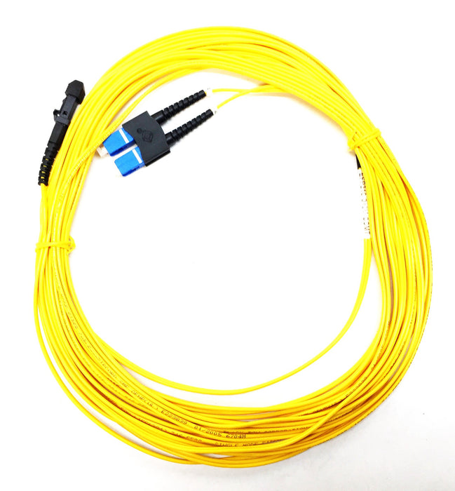 Black Box 32.81' Yellow Fiber-Optic Cable Assembly EFP310-010M-SCMT NOS