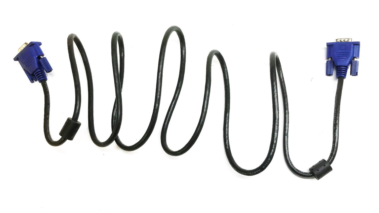 Unbranded 15-Pin VGA Male to Male Cable [Lot of 10] USED
