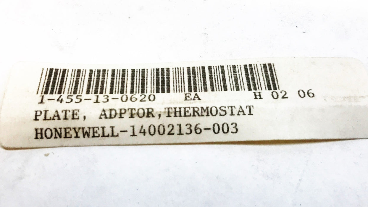 Honeywell Thermostat Plastic Cover Plate 14002136-003 [Lot of 5] NOS