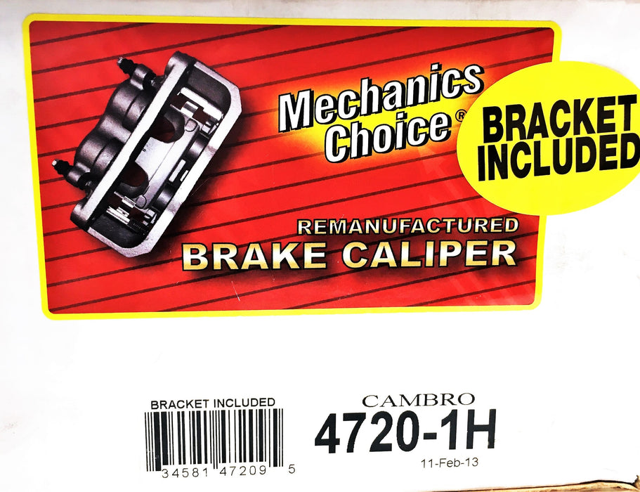 Mechanic's Choice Cambro Brake Caliper 4720-1H REMANUFACTURED