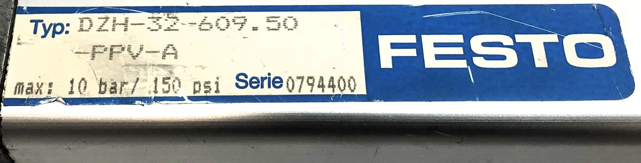 Festo Pneumatic Cylinder DZH-32-609.50-PPV-A NOS