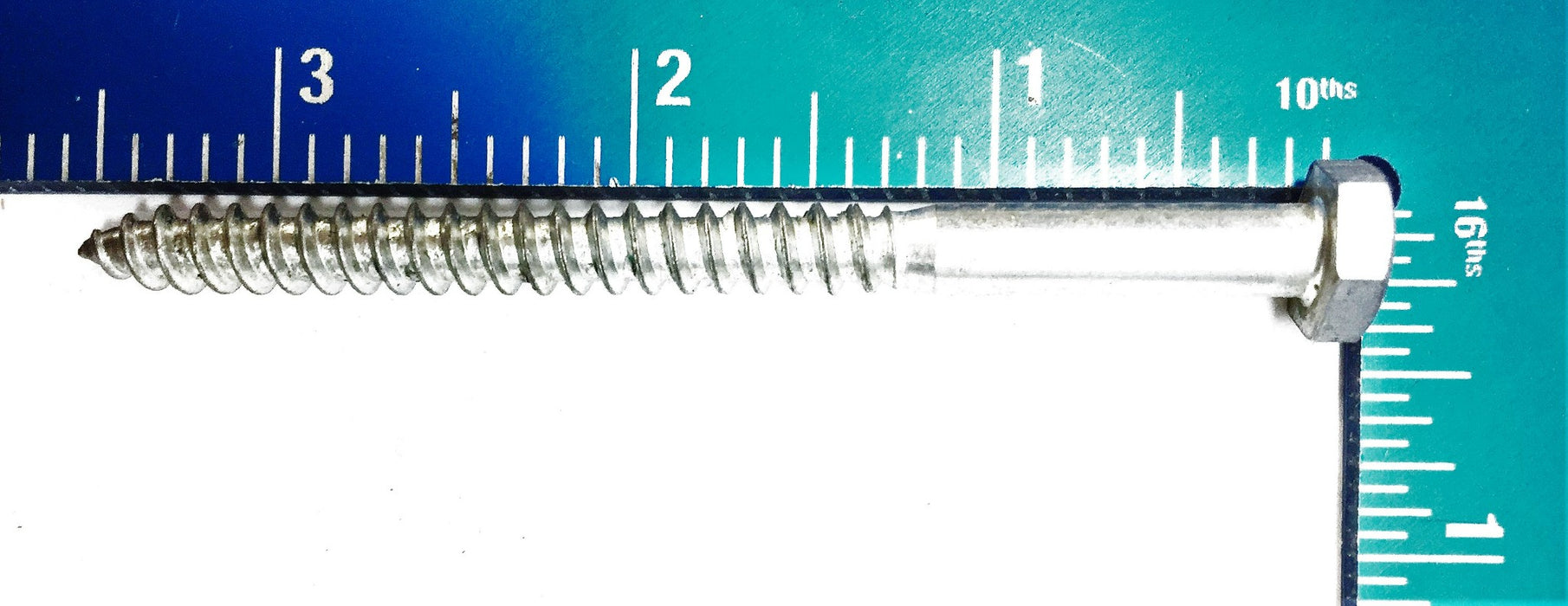 Unbranded 1/4 X 3-1/2" Hex Head Lag Screw (1456L) 5305-353 (50pcs) NOS