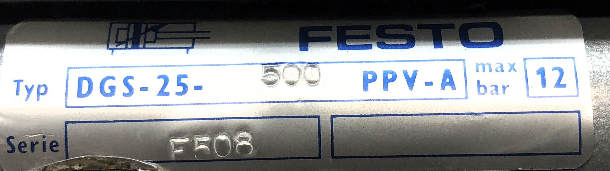 Festo Pneumatic Cylinder DGS-25-500-PPV-A NOS
