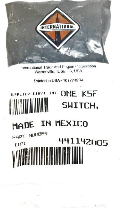 International/Navistar Switch OEM 441142005 NOS
