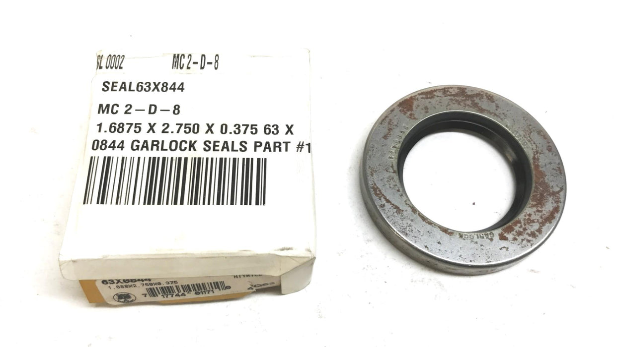 Garlock Klosure Oil Seal 63X0844 (21695-0844) NOS