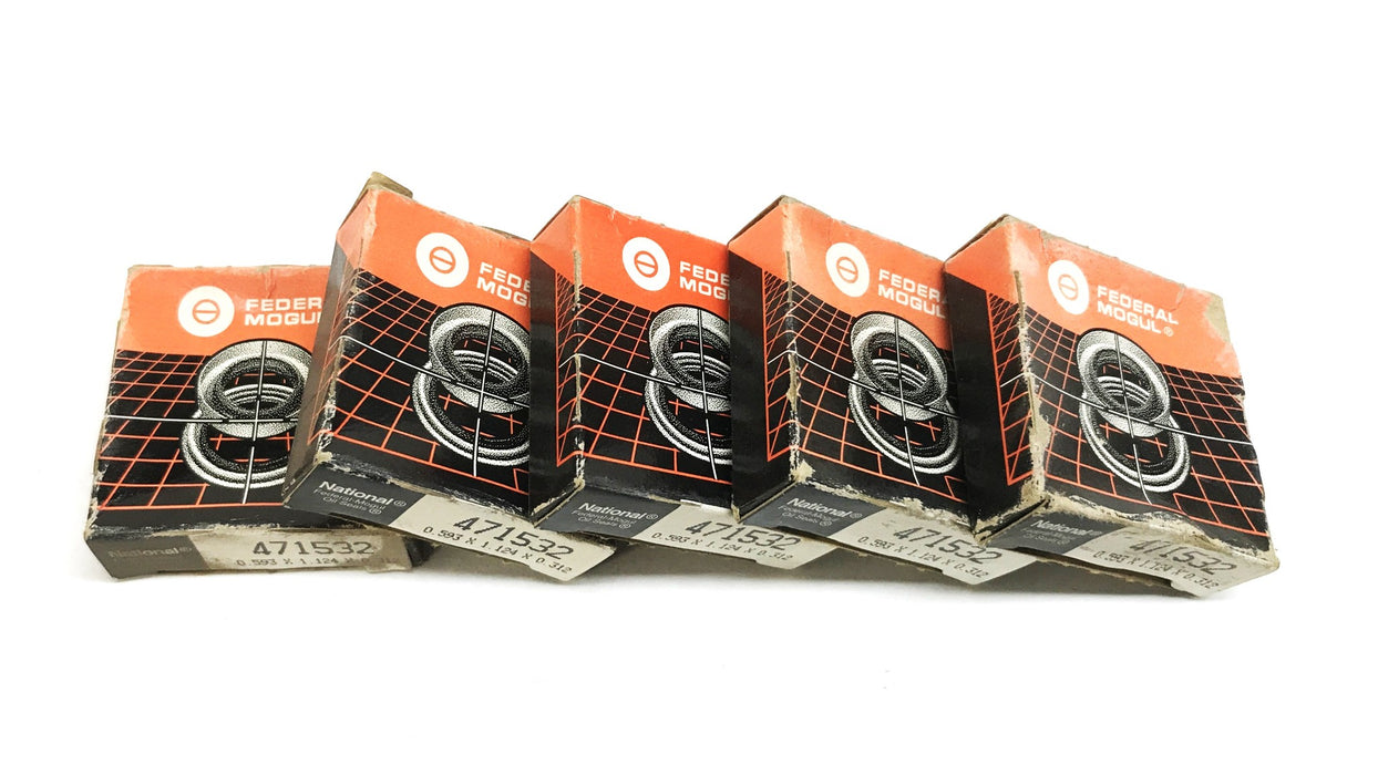 National Federal Mogul Oil Seal 471532 [Lot of 5] NOS